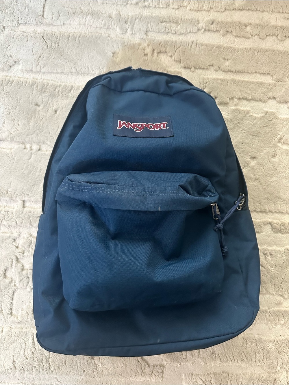 Jansport Navy Classic Daypack Backpack/ unisex
